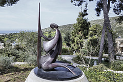 "David Playing the Harp" – Artists’ Village, Ein Hod, Haifa District, Israel