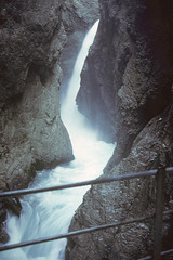 Lautascher Geister klamm  waterfall   1988