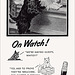 Black & White Scotch Ad, 1950