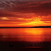 Sonnenuntergang am Kummerower See