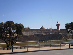 Sainte Catherine Fortress and lighthouse.