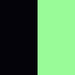 Black and Pale Green