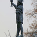 Rudesheim- Statue of a Wine Drinker