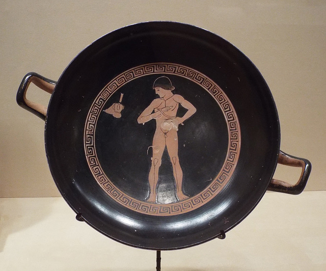 Kylix Attributed to the Antiphon Painter in the Virginia Museum of Fine Arts, June 2018