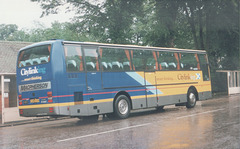 MacPherson Coaches (Scottish Citylink contractor) E346 EVH in Cambridge - 18 July 1991