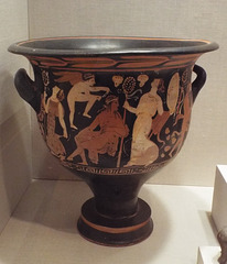 Red-Figure Bell Krater by the Thrysus Painter in the Virginia Museum of Fine Arts, June 2018