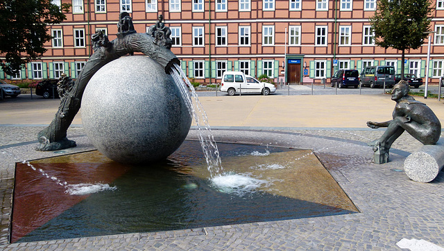 Brunnen auf dem Nikolaiplatz