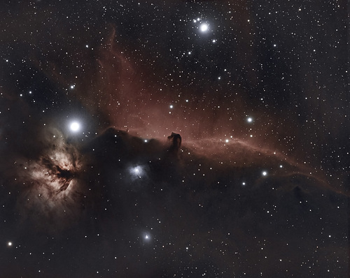 Horse Head  B33 & Flame NGC2024  Nebula