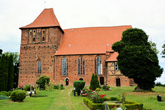 Die Dorfkirche Hohenkirchen...