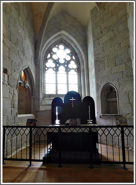 Dinan (22) journées du patrimoine: La chapelle du château
