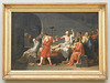 The Death of Socrates by David in the Metropolitan Museum of Art, January 2022