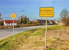Ortseingang Kuhbier