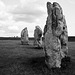 Standing Stones in an Arc
