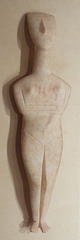 Cycladic Female Figure in the Virginia Museum of Fine Arts, June 2018