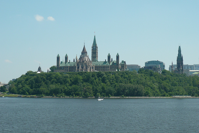 Parliament Hill From Gatineau