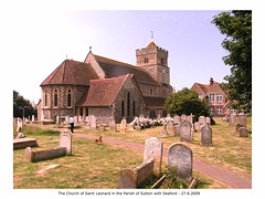 The Church of Saint Leonard in the Parish of Sutton with Seaford - 27 6 2009