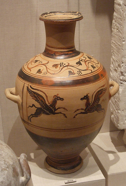 Terracotta Hadra Hydria in the Metropolitan Museum of Art, September 2011