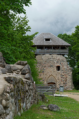 Siguldas viduslaiku pils - das late Schloss von Sigulda (© Buelipix)