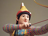 Detail of the Reconstruction of the Archer from the Temple of Aphaia on Aegina in the Metropolitan Museum of Art, December 2022