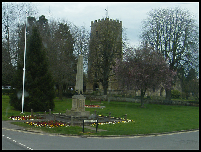 Eaton Socon war memorial
