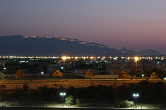 View Towards Jabel Hafeet At Night