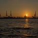 Liverpool docks at dawn