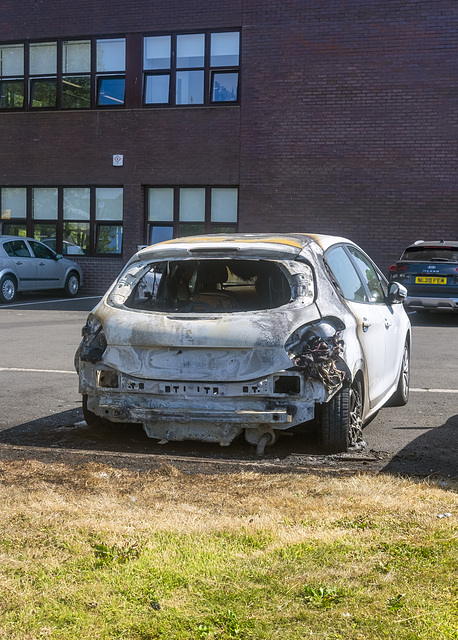 Burnt-out Car 1
