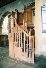 C18th Pulpit, Originally from St George's and now at St Nicholas' Church, Great Yarmouth, Norfolk