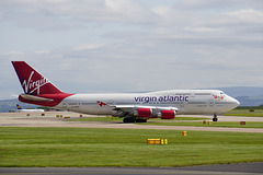 G-VROS taxying at Manchester - 11 July 2015