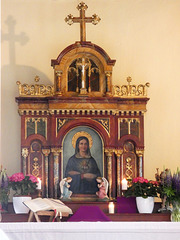Altar der Kapelle Meßnerskreith