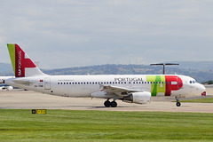 CS-TNK taxying at Manchester - 11 July 2015