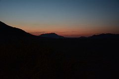 Namibia, Sunset over the Desert of Namib