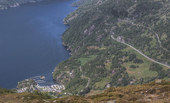 Kyrping and the Åkrafjord.