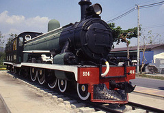 Kanchanaburi- Japanese Death Railway Locomotive