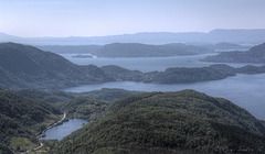 View from Mt Hålandshovda