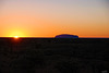 Sonnenuntergang am Ayers Rock (Uluru)