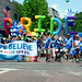 The Pride parade