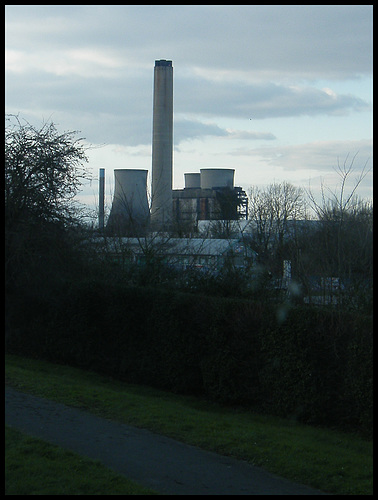 Didcot A fire damage