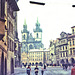 Prague (CZ, à l'époque CSSR,Tchécoslovaquie) Février 1971. (Diapositive numérisée).
