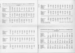 Ramsbottom UDC timetable October 1964 - pages 8 to 11