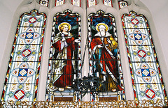 East Window, Newhall church, Derbyshire
