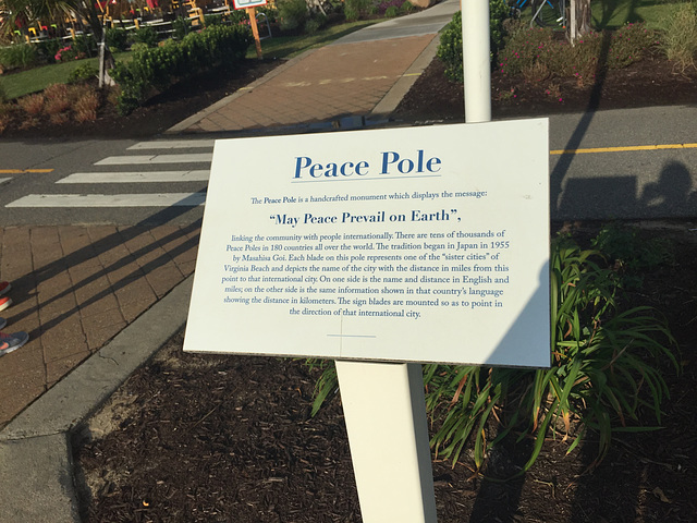 Peace Pole