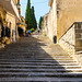 Mallorca, Pollença, The 365 Calvari steps .... and now go upstairs