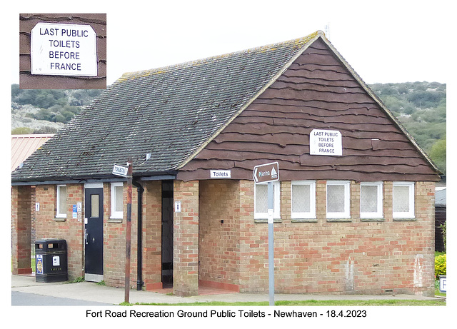Fort Road Public Toilets Newhaven 18 4 2023