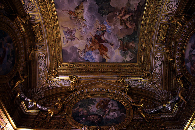 Fragment d'un plafond dans le Palais Pitti