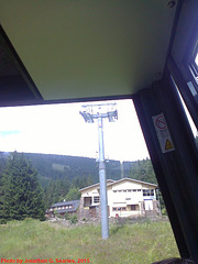 View from Overhead Cable Car on Snezka, Kralovehradecky kraj, Bohemia(CZ), 2015