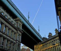 The Tyne Bridge Soaring Over The Rooftops!