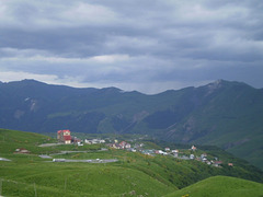Overview of Gudauri.