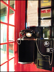 button A and B telephone