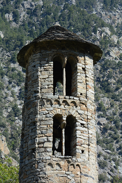 The Church of Santa Coloma d'Andorra, The Top of the Tower